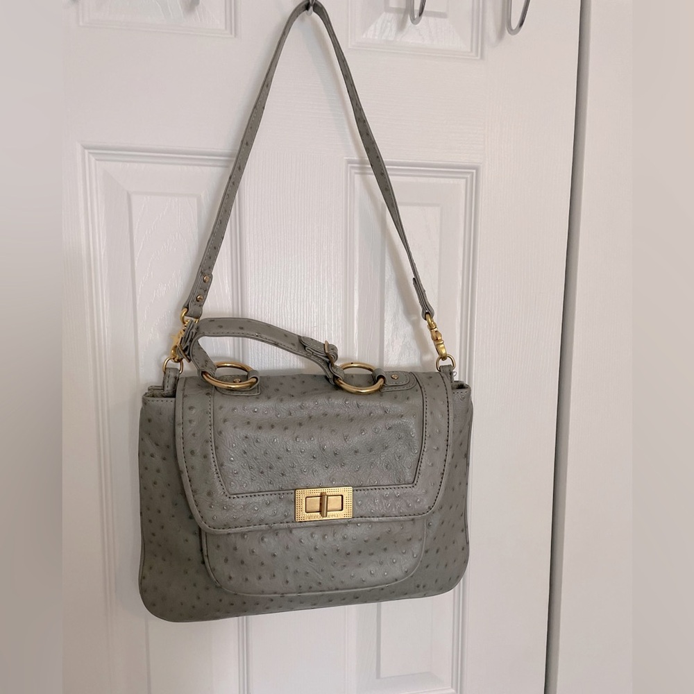 Rebecca Minkoff Ostrich embossed handbag